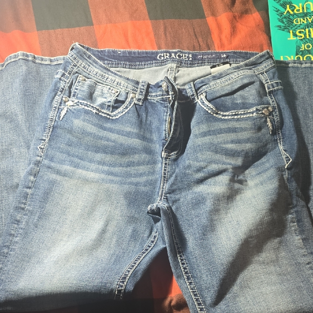 Grace In LA Women's Bootcut Jeans